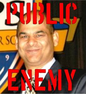 Police trainer Sunil Dutta says "I’m a cop. If you don’t want to get hurt, don’t challenge me."