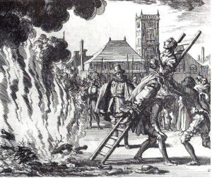 Execution-of-Anne-Hendricks-in-Amsterdam-in-1571-burned